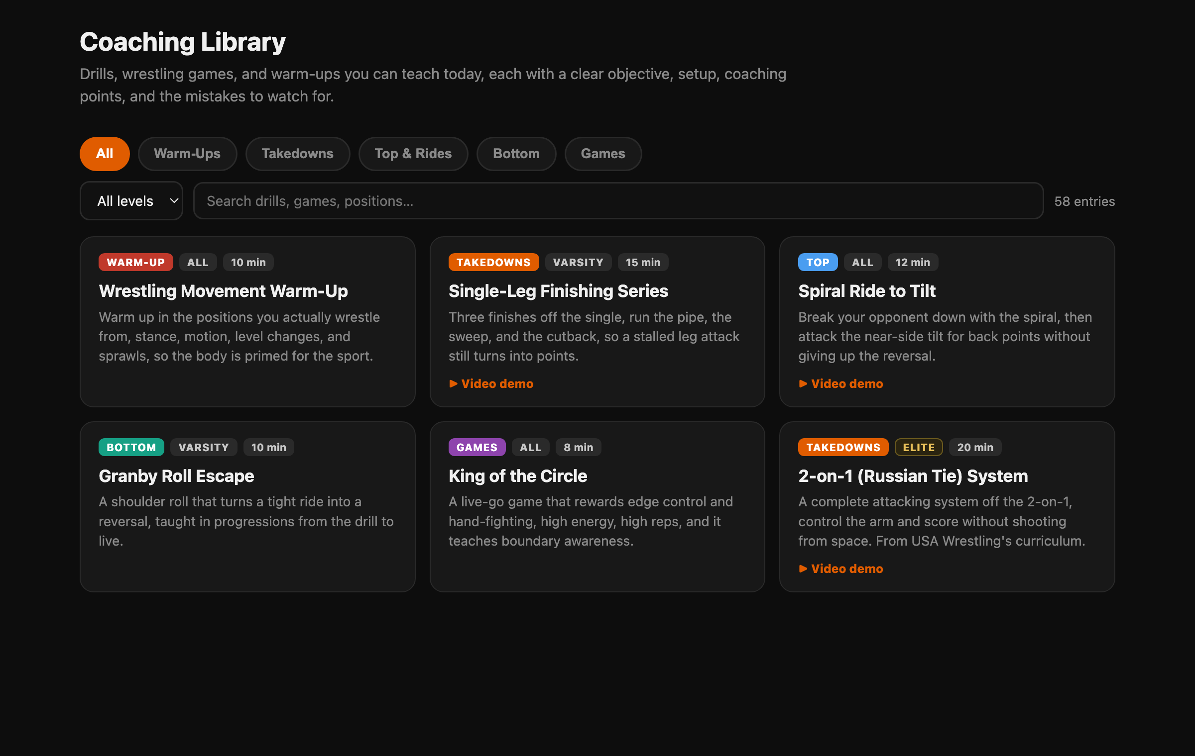 Forge Coaching Library